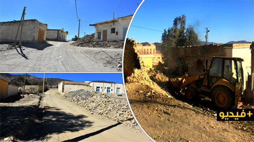 عمالة الدريوش تواصل فك العزلة وفتح المسالك الطرقية بجبال ودواوير جماعة إفرني عمالة الدريوش تواصل فك العزلة وفتح المسالك الطرقية بجبال ودواوير جماعة إفرني