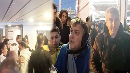 المحتجون ضد طاقم الباخرة بميناء بني أنصار يعانقون الحرية بعد شهر من الإعتقال المحتجون ضد طاقم الباخرة بميناء بني أنصار يعانقون الحرية بعد شهر من الإعتقال