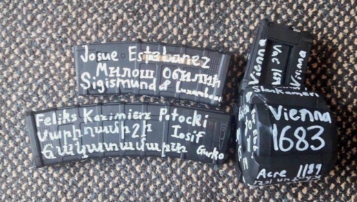 هذه معاني الكتابات التي وضعها منفذ الهجوم الإرهابي على مسجدين بنيوزلندا على سلاحه هذه معاني الكتابات التي وضعها منفذ الهجوم الإرهابي على مسجدين بنيوزلندا على سلاحه