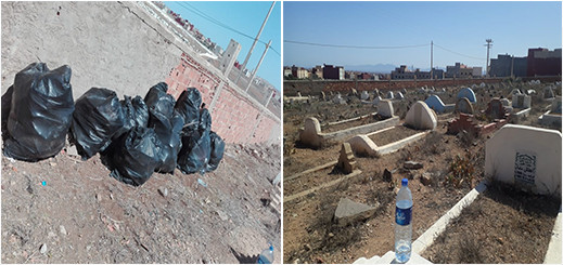 جمعويون يبادرون إلى تنظيف المقابر القديمة بـ"إحدادن" بالناظور جمعويون يبادرون إلى تنظيف المقابر القديمة بـ"إحدادن" بالناظور