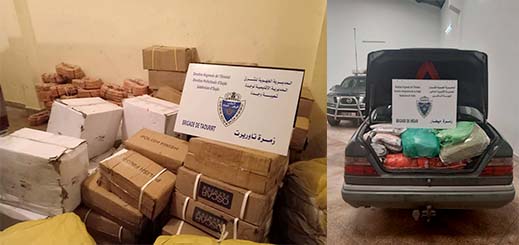 الجمارك تحجز سلعة مهربة بقيمة مالية كبيرة بكل من ميضار وتارويرت الجمارك تحجز سلعة مهربة بقيمة مالية كبيرة بكل من ميضار وتارويرت