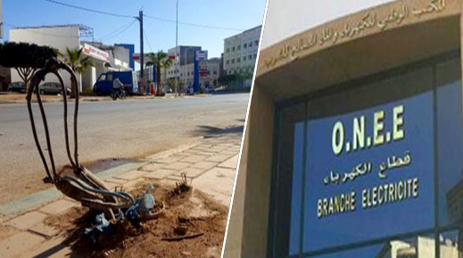 وكالة المكتب الوطني للكهرباء بالدريوش.. صيانة الأسلاك الكهربائية العارية ببن الطيب مسؤولية الجماعة وكالة المكتب الوطني للكهرباء بالدريوش.. صيانة الأسلاك الكهربائية العارية ببن الطيب مسؤولية الجماعة