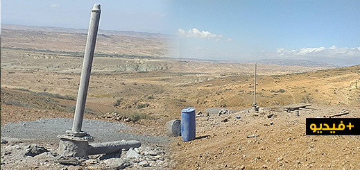 شاهدوا بالفيديو.. بئر بعمق 200 متر يحير ساكنة جماعة أمجاو.. يصدر أصوات قوية ويدفع الأتربة الى الخارج شاهدوا بالفيديو.. بئر بعمق 200 متر يحير ساكنة جماعة أمجاو.. يصدر أصوات قوية ويدفع الأتربة الى الخارج