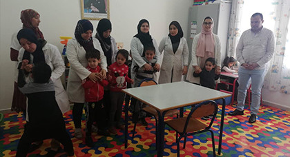 جمعية ايمن للتوحد تختتم فعاليات اليوم العالمي للتوحد بفحص طبي لفائدة اطفالها جمعية ايمن للتوحد تختتم فعاليات اليوم العالمي للتوحد بفحص طبي لفائدة اطفالها