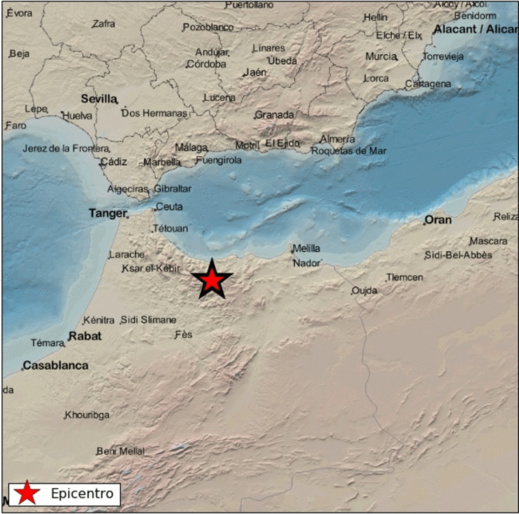 هزة أرضية بقوة 3.6 على سلم ريشترد صباح اليوم بتاركيست ضواحي الحسيمة هزة أرضية بقوة 3.6 على سلم ريشترد صباح اليوم بتاركيست ضواحي الحسيمة
