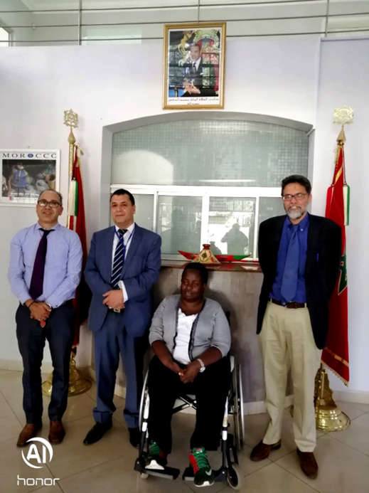 خلال استقبالها من طرف سفير المغرب بكينيا.. رئيسة اللجنة الوطنية للألعاب البارالمبية تنوه بالعناية السامية لجلالة الملك للشباب الإفريقي ذوي الاحتياجات الخاصة خلال استقبالها من طرف سفير المغرب بكينيا.. رئيسة اللجنة الوطنية للألعاب البارالمبية تنوه بالعناية السامية لجلالة الملك للشباب الإفريقي ذوي الاحتياجات الخاصة