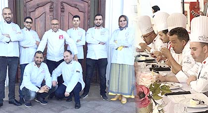بعد تألقه في المعرض الدولي بالبيضاء.. الشيف فؤاد بوطيبي يمثل الناظور في مبارتين لفن الحلويات بفرنسا بعد تألقه في المعرض الدولي بالبيضاء.. الشيف فؤاد بوطيبي يمثل الناظور في مبارتين لفن الحلويات بفرنسا