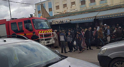 شاحن هاتفي يتسبب في حريق داخل محل تجاري ببنطيب شاحن هاتفي يتسبب في حريق داخل محل تجاري ببنطيب