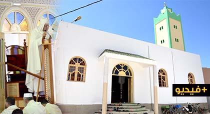 وسط حضور وازن.. افتتاح مسجد حي العمال بمدينة أزغنغان 