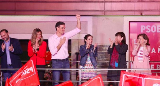 الحزب الإشتراكي بإسبانيا يكتسح الإنتخابات واليمين المتطرف يدخل لأول مرة للبرلمان الحزب الإشتراكي بإسبانيا يكتسح الإنتخابات واليمين المتطرف يدخل لأول مرة للبرلمان