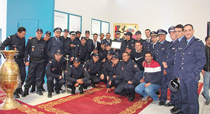 سجن سلوان يوشح موظفيه بمناسبة ذكرى مرور 11 سنة على تأسيس المندوبية العامة لإدارة السجون 