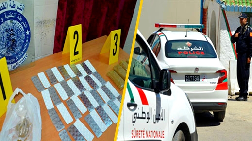الشرطة القضائية تضرب بسلوان وتعتقل شخصين بتهمة ترويج المخدرات الشرطة القضائية تضرب بسلوان وتعتقل شخصين بتهمة ترويج المخدرات