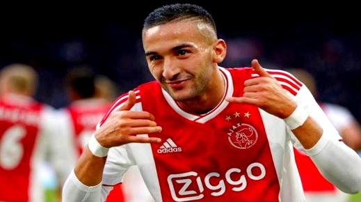 الدولي الريفي حكيم زياش ثالث أفضل لاعب في نصف نهائي دوري أبطال أروبا الدولي الريفي حكيم زياش ثالث أفضل لاعب في نصف نهائي دوري أبطال أروبا
