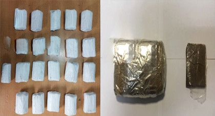 بالصور.. حجز كمية مهمة من المخدرات لدى أربعة أشخاص بمدينة مليلية 