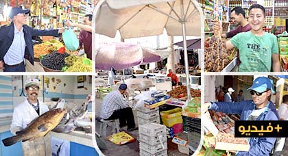 شاهدوا.. تجار المركب التجاري بالناظور يشتكون الركود بسبب تراجع الإقبال على المواد الرمضانية
