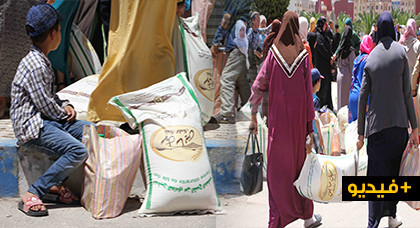 تنظيمات مدنية توزع 500 قفة رمضانية على أسر الأيتام والأرامل والمعوزين بالناظور تنظيمات مدنية توزع 500 قفة رمضانية على أسر الأيتام والأرامل والمعوزين بالناظور