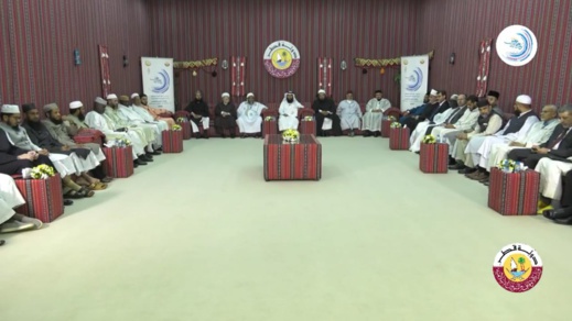  إبن الناظور الدكتور محمد زريوح في ضيافة دولة قطر مع وفد من علماء المغرب