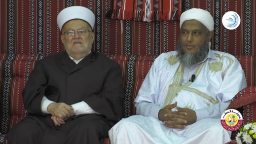  إبن الناظور الدكتور محمد زريوح في ضيافة دولة قطر مع وفد من علماء المغرب