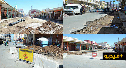 بعد شارع يوسف بن تاشفين.. عمالة الناظور تشرع في أشغال إعادة تهيئة شارع الجنرال أمزيان 