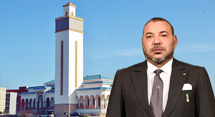 الملك يعطي امره بافتتاح المسجد الكبير بالناظور.. وهذا الاسم الذي اطلقه على المعلمة الملك يعطي امره بافتتاح المسجد الكبير بالناظور.. وهذا الاسم الذي اطلقه على المعلمة
