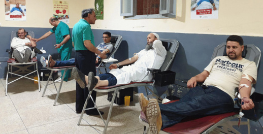 الحسيمة الأولى وطنيا من حيث نسبة التبرع بالدم الحسيمة الأولى وطنيا من حيث نسبة التبرع بالدم