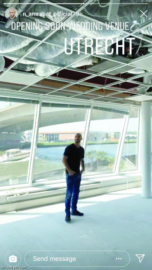 بالصورة.. الدولي الريفي أمرابط على وشك الانتهاء من مشروعه التجاري بهولندا بالصورة.. الدولي الريفي أمرابط على وشك الانتهاء من مشروعه التجاري بهولندا