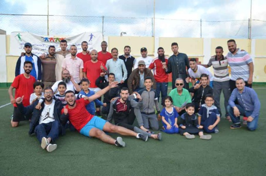 اسدال الستار على دوري جمعية شباب الخير بمباراة جمعية بين فريق “القيسرية ” وكفى مخدرات