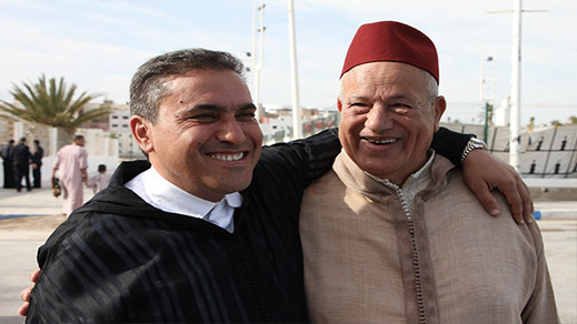 بعد العداوة السياسية.. العيد يجمع الرحموني وأبرشان بعد العداوة السياسية.. العيد يجمع الرحموني وأبرشان