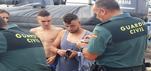 إسبانيا تُرحّل خلال 2018 حوالي ثلاثة آلاف مهاجر مغربي من فوق أراضيها
