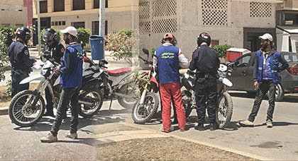سقوط حارس سيارات بحي المطار في يد فرقة الصقور بحوزته كمية من القرقوبي