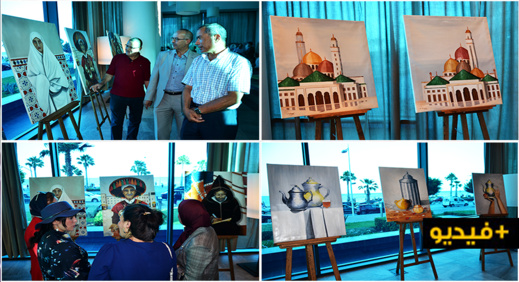 التشكيلية حنان عثماني تفتتح معرضها بالناظور وسط إشادة واسعة بلوحاتها المميزة التشكيلية حنان عثماني تفتتح معرضها بالناظور وسط إشادة واسعة بلوحاتها المميزة