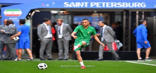 الدولي الريفي حكيم زياش يعود لتدريبات أسود المغرب الدولي الريفي حكيم زياش يعود لتدريبات أسود المغرب