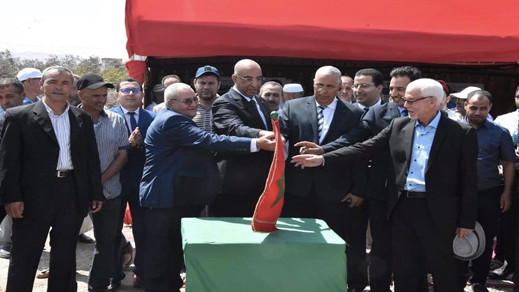 بحضور والي الجهة تدشين مشروع بناء مركز تحويلي للكهرباء بقيمة مالية تتجاوز 30 مليون درهم بتمسمان  بحضور والي الجهة تدشين مشروع بناء مركز تحويلي للكهرباء بقيمة مالية تتجاوز 30 مليون درهم بتمسمان