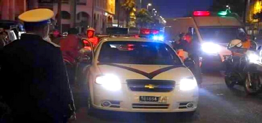 فتح بحث قضائي مع شرطي لا يتوفر على رخصة سياقة تسبّب في حادثة سير وسط الناظور‎ خارج أوقات عمله