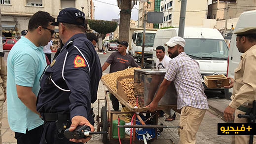 السلطات تصادر عربات مجرورة وتُجلي شوارع الناظور من محتلي الأملاك العامة