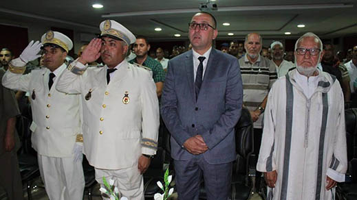ميضار تحتفل بالذكرى العشرينية لتربع الملك محمد السادس على عرش أسلافه ميضار تحتفل بالذكرى العشرينية لتربع الملك محمد السادس على عرش أسلافه
