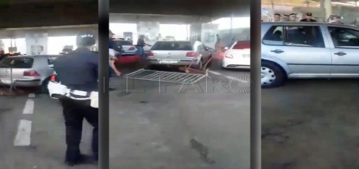 فيديو جديد لسائق "كاميكاز" يظهر كيف تخطى حواجز الأمن المغربي للوصول الى سبتة فيديو جديد لسائق "كاميكاز" يظهر كيف تخطى حواجز الأمن المغربي للوصول الى سبتة