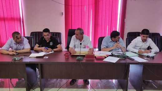 فتح اظرفة جديدة متعلقة بصفقة تجديد وتقوية شبكة الإنارة العمومية بميضار فتح اظرفة جديدة متعلقة بصفقة تجديد وتقوية شبكة الإنارة العمومية بميضار