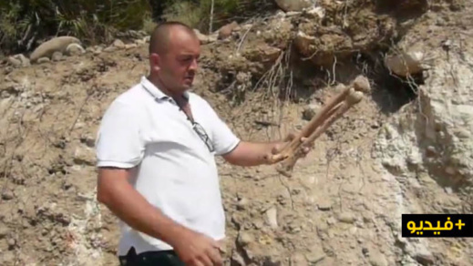 شاهدوا.. مواطن يعثر على عظام بشرية بعد فتح مسلك طرقي بمحاذاة مقبرة نواحي بني شيكر شاهدوا.. مواطن يعثر على عظام بشرية بعد فتح مسلك طرقي بمحاذاة مقبرة نواحي بني شيكر