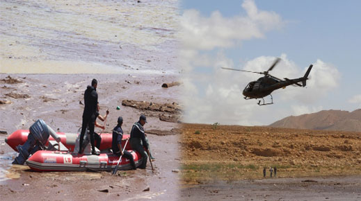 ارتفاع حصيلة ضحايا حادثة فيضان "واد دمشان" إلى 11 شخصا والسلطات تستعين بمروحية وزورق للبحث عن المفقودين