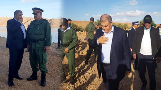 بتعليمات ملكية.. وزيرا الداخلية والنقل وقائد الدرك الملكي يحلون بمكان فاجعة غرق حافلة للمسافرين بتعليمات ملكية.. وزيرا الداخلية والنقل وقائد الدرك الملكي يحلون بمكان فاجعة غرق حافلة للمسافرين