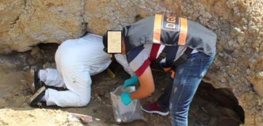 صور... البسيج يكشف موقع منطقة جبلية بالدريوش استغلها ارهابيون في صناغة المتفجرات