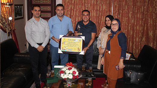 الرحموني يستقبل مكتب الطفولة الشعبية لعقد شراكة بين الطرفين الرحموني يستقبل مكتب الطفولة الشعبية لعقد شراكة بين الطرفين