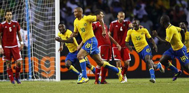 فهود الغابون تنقض على أسود الأطلس وتخرجهم من البطولة الإفريقية من الباب الخلفي فهود الغابون تنقض على أسود الأطلس وتخرجهم من البطولة الإفريقية من الباب الخلفي