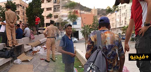 حملة تمشيطية لتحرير حديقة "3 مارس" وسط الناظور من المتشردين والحراكة ومدمني المخدرات حملة تمشيطية لتحرير حديقة "3 مارس" وسط الناظور من المتشردين والحراكة ومدمني المخدرات