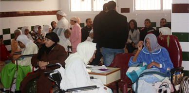 جمعية أمل المستقبل تتفقد أحوال نزلاء دار العجزة بالناظور جمعية أمل المستقبل تتفقد أحوال نزلاء دار العجزة بالناظور