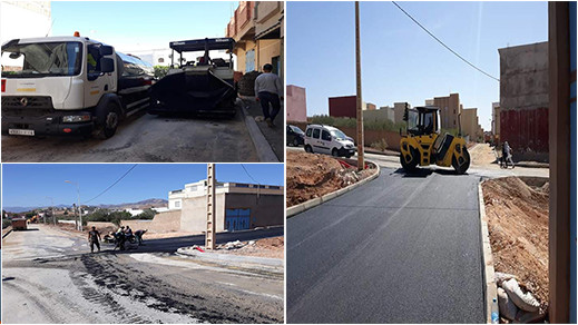 تهيئة عدد من الأحياء الناقصة التجهيز بمدينة ابن طيب تهيئة عدد من الأحياء الناقصة التجهيز بمدينة ابن طيب