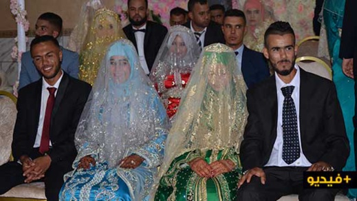 في دورته العاشرة.. المجلس العلمي يقيم حفل عرس جماعي لفائدة 25 شاب وشابة بالناظور في دورته العاشرة.. المجلس العلمي يقيم حفل عرس جماعي لفائدة 25 شاب وشابة بالناظور