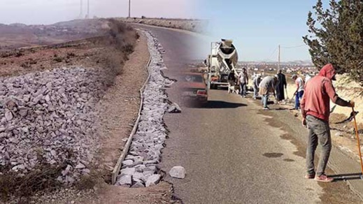أشغال إصلاح جنبات الطريق الرابطة بين جماعة أمجاو ودار الكبداني أشغال إصلاح جنبات الطريق الرابطة بين جماعة أمجاو ودار الكبداني