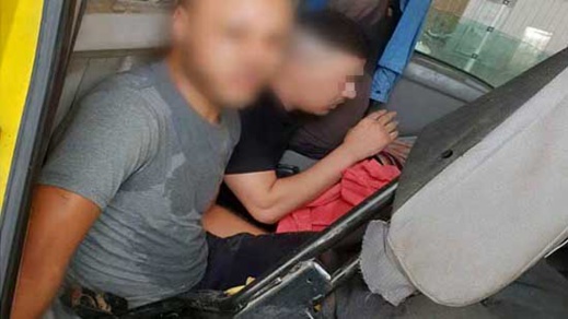 بالصور.. توقيف مهاجر مغربي حاول تهريب شخصين داخل سيارته إنطلاقا من مدينة مليلية 